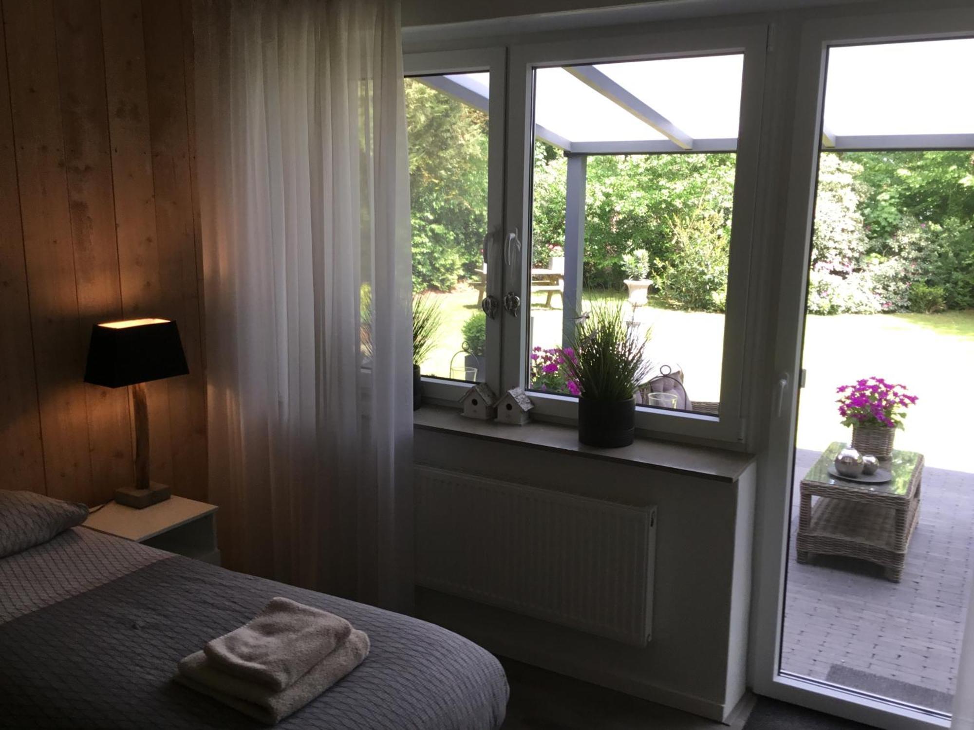 Ferienwohnung Lands Huys Dersum Buitenkant foto