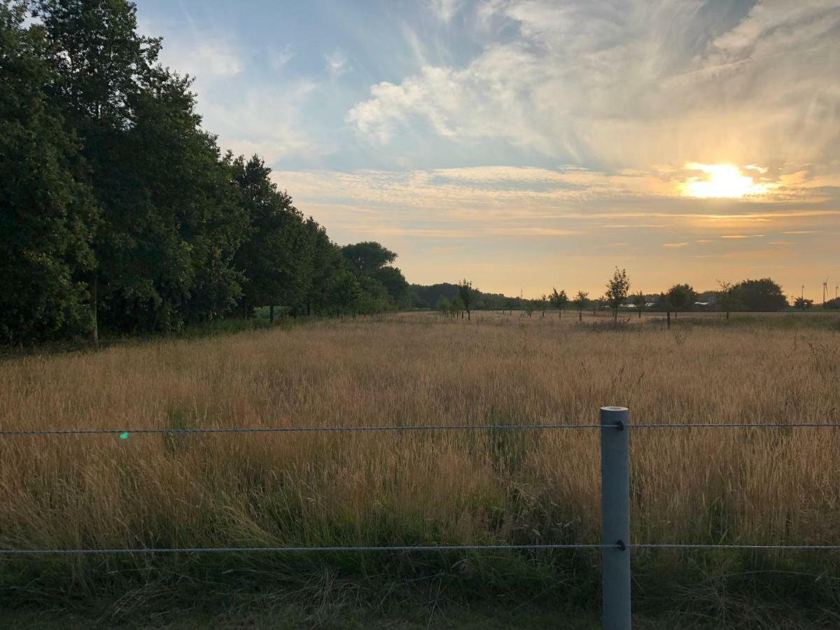 Ferienwohnung Lands Huys Dersum Buitenkant foto